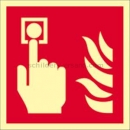 Brandschutzschilder: Brandmelder nach ISO 7010 (F 005)